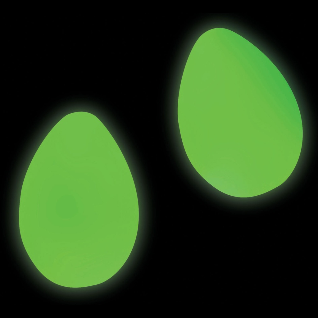 LP Glow In The Dark Eggs 1 Pair