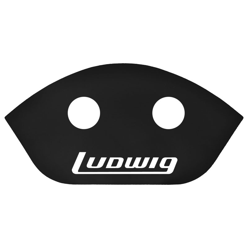 Ludwig 14" Black Marching Snare Sound Projector (Scoop)