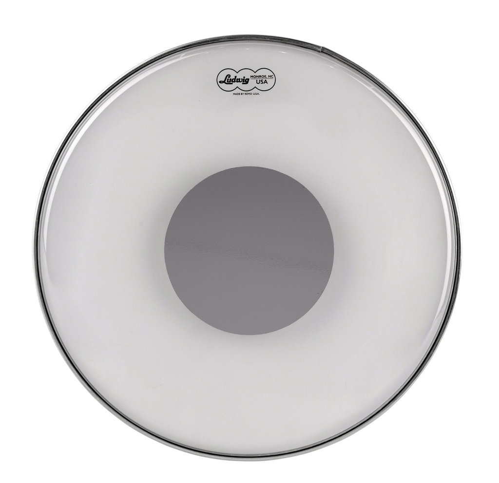 Ludwig 20" Powerstroke 3 Clear Silver Dot Bass Drum Head