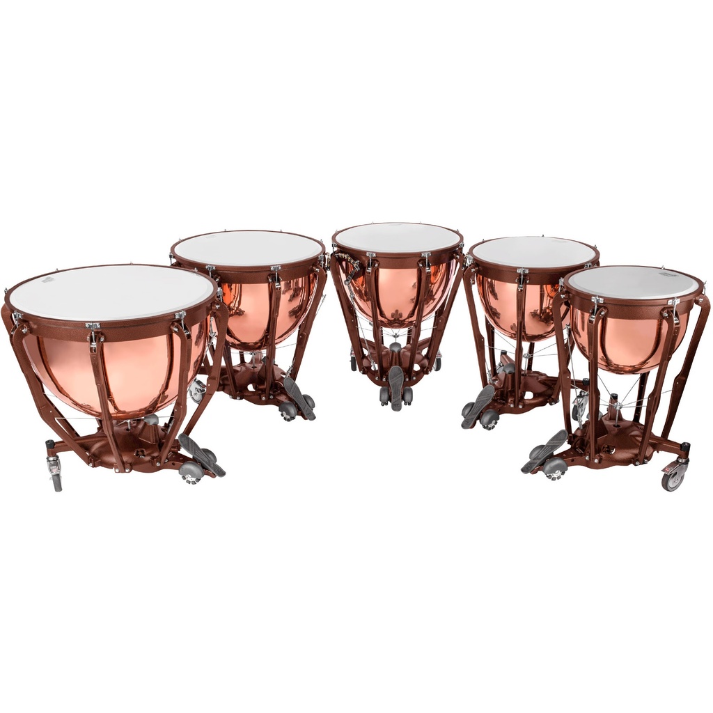 Ludwig 20/23/26/29/32" Professional Copper Timpani Set w/ Gauges
