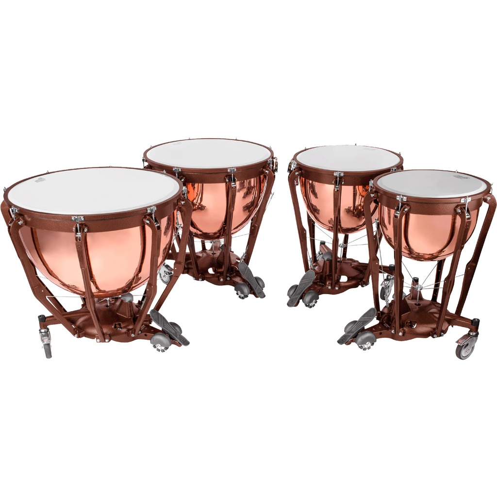 Ludwig 23/26/29/32" Professional Copper Timpani Set w/ Gauges