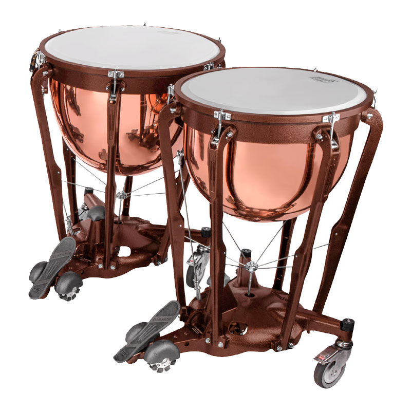 Ludwig 26/29" Professional Polished Copper Timpani Set w/ Gauges