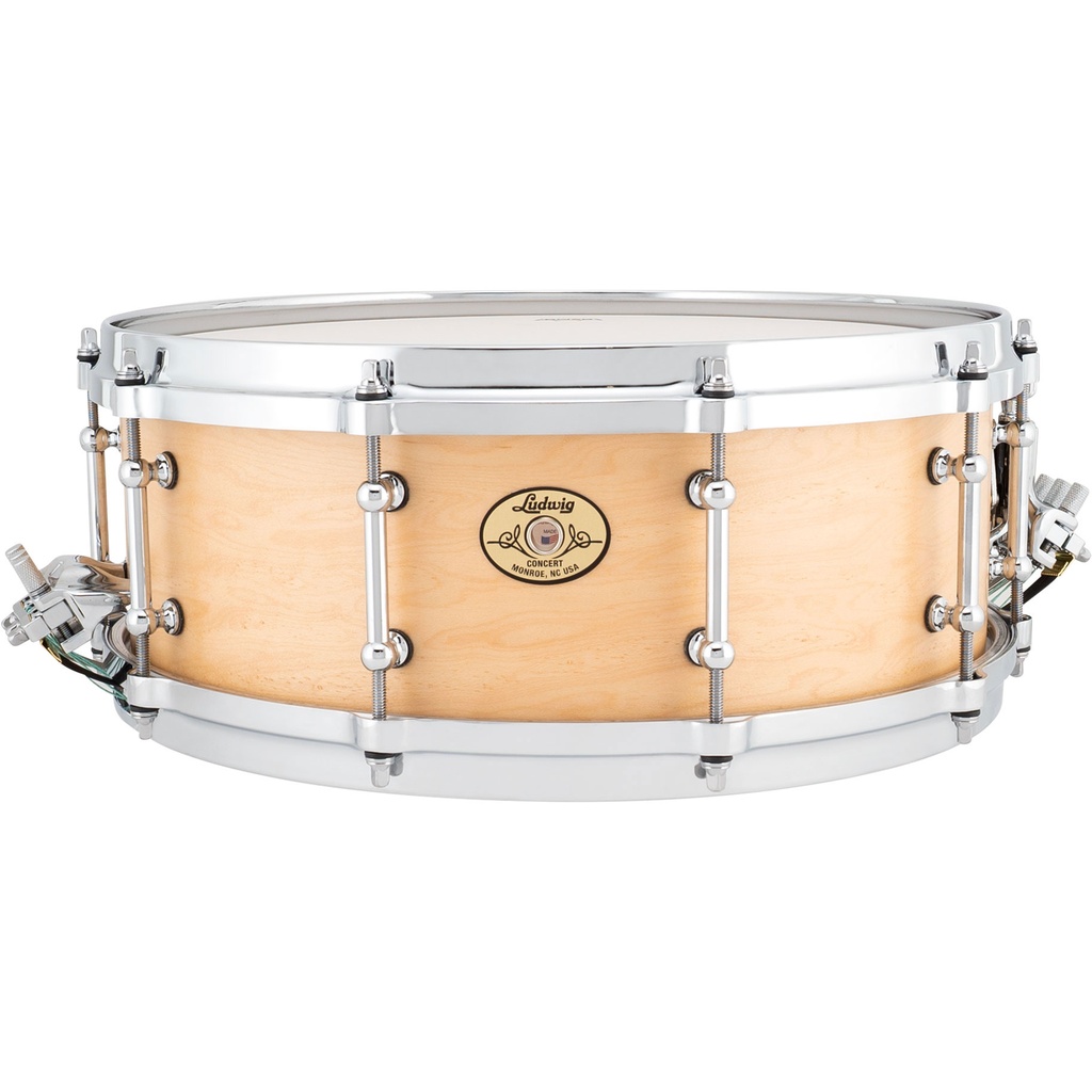 Ludwig 5" x 14" Concert Series 7-Ply Maple Snare Drum