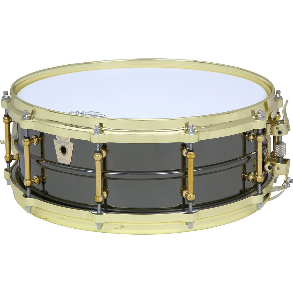 Ludwig 5"x 14" Black Beauty Brass on Brass Snare Drum
