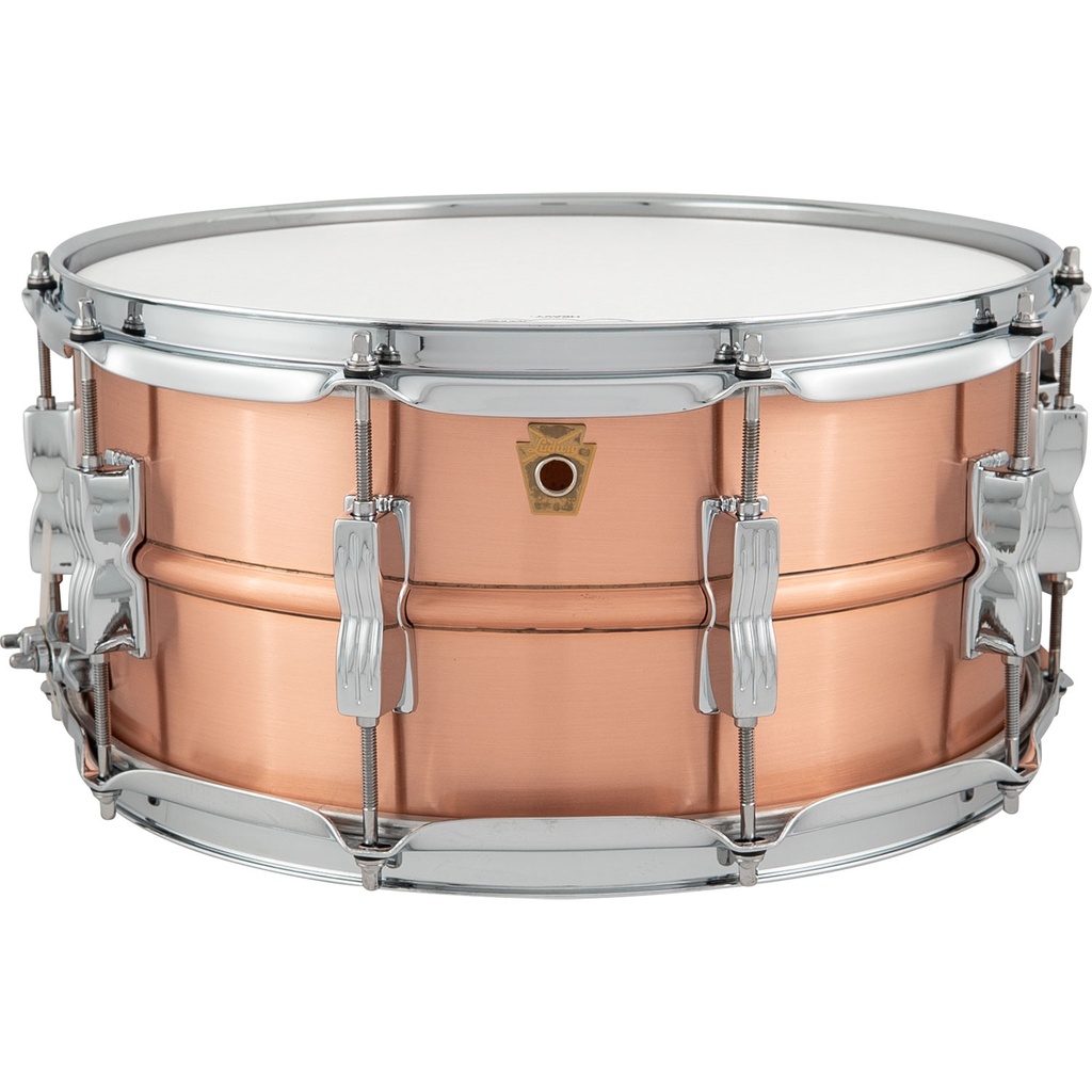 Ludwig 6.5" x 14" Acro Copper Snare Drum