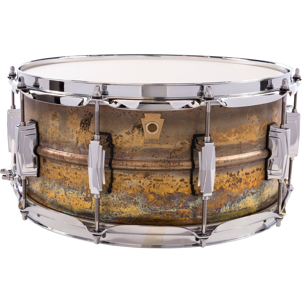 Ludwig 6.5" x 14" Raw Brass Snare Drum