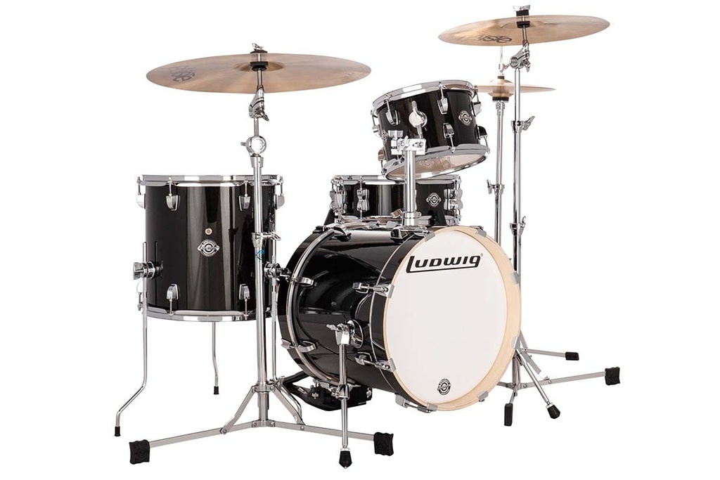 Ludwig Breakbeats Drum Set in Black Sparkle (LC2791)