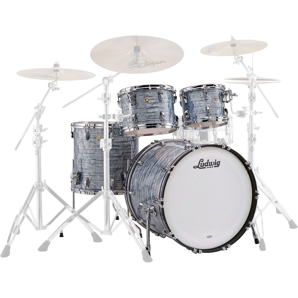 Ludwig Classic Maple 4-Piece MOD Shell Pack (22B-10-12-16F)