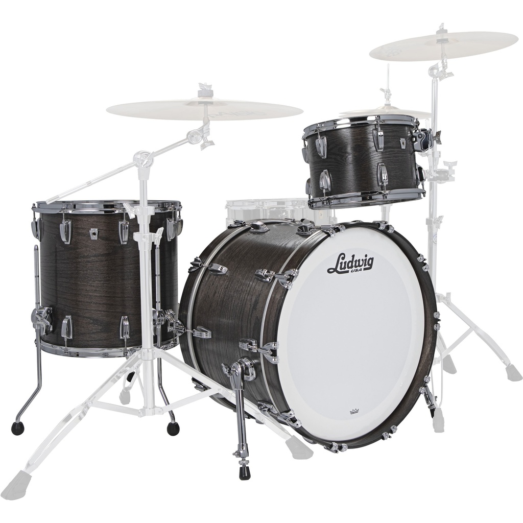 Ludwig Classic Oak 3-Piece FAB Drum Set Shell Pack (22B-13-16F)