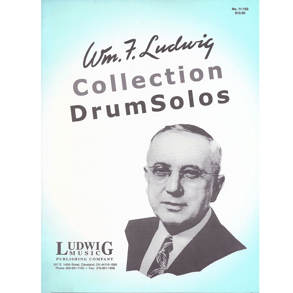 Ludwig Masters Music Collection Drum Solos by William F. Ludwig