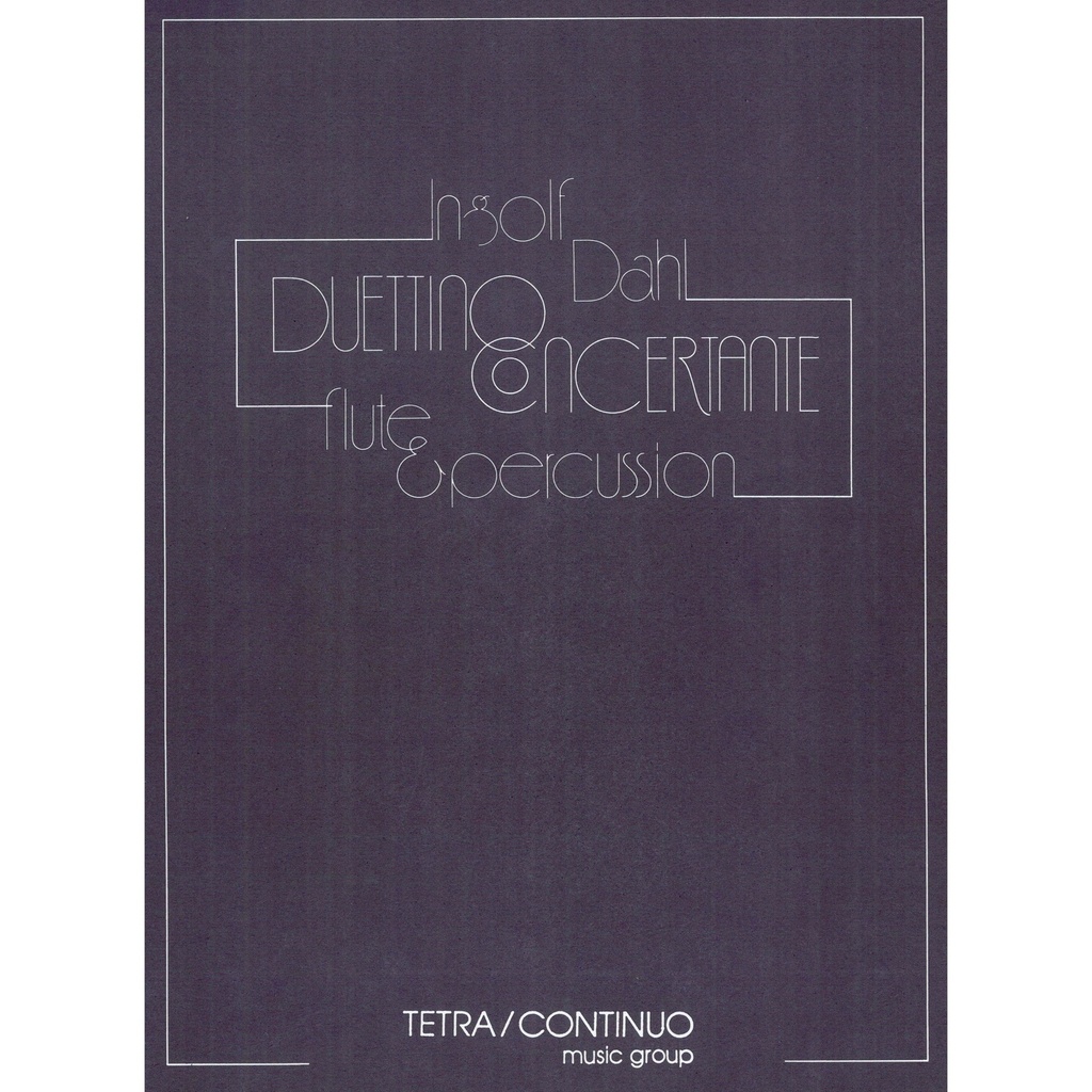 Ludwig Masters Music Duettino Concertante by Ingolf Dahl