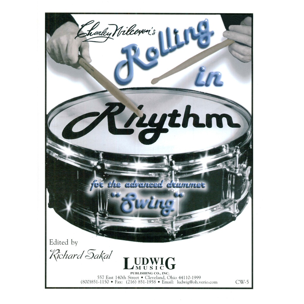 Ludwig Masters Music Rolling in Rhythm by Charley Wilcoxon (Method Book)