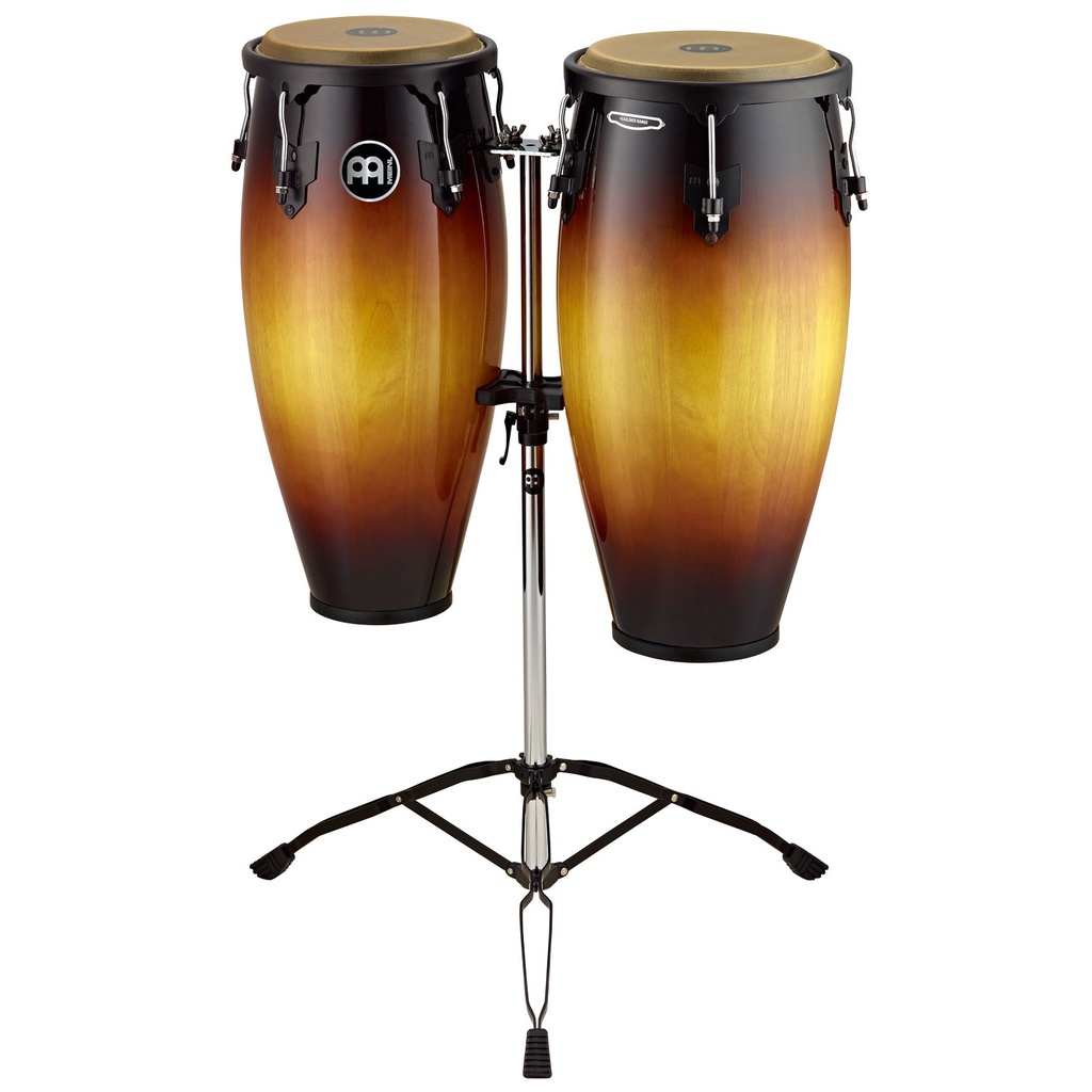 Meinl 10" & 11" Headliner Congas-Sunburst w/Stand