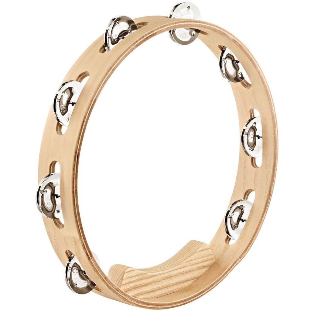 Meinl 10" Artisan Edition Single Row American White Ash Tambourine