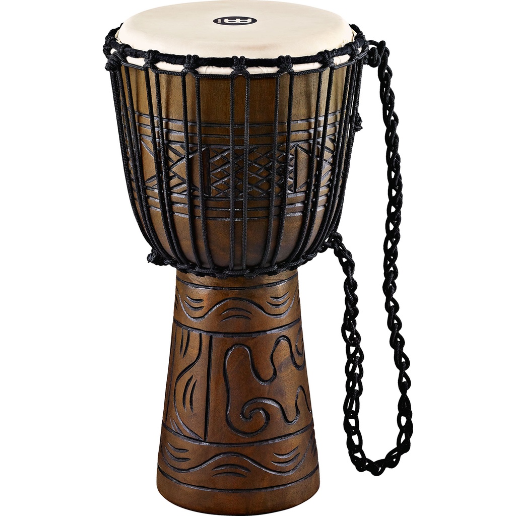 Meinl 10" Rope Tuned Headliner Artifact Series Wood Djembe