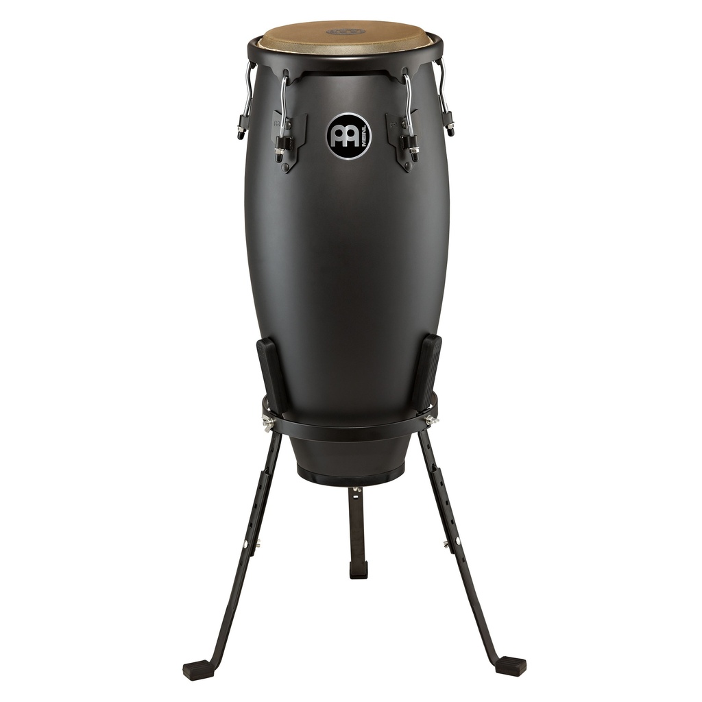 Meinl 11" Designer Quinto Conga-Phantom Blk/Stand