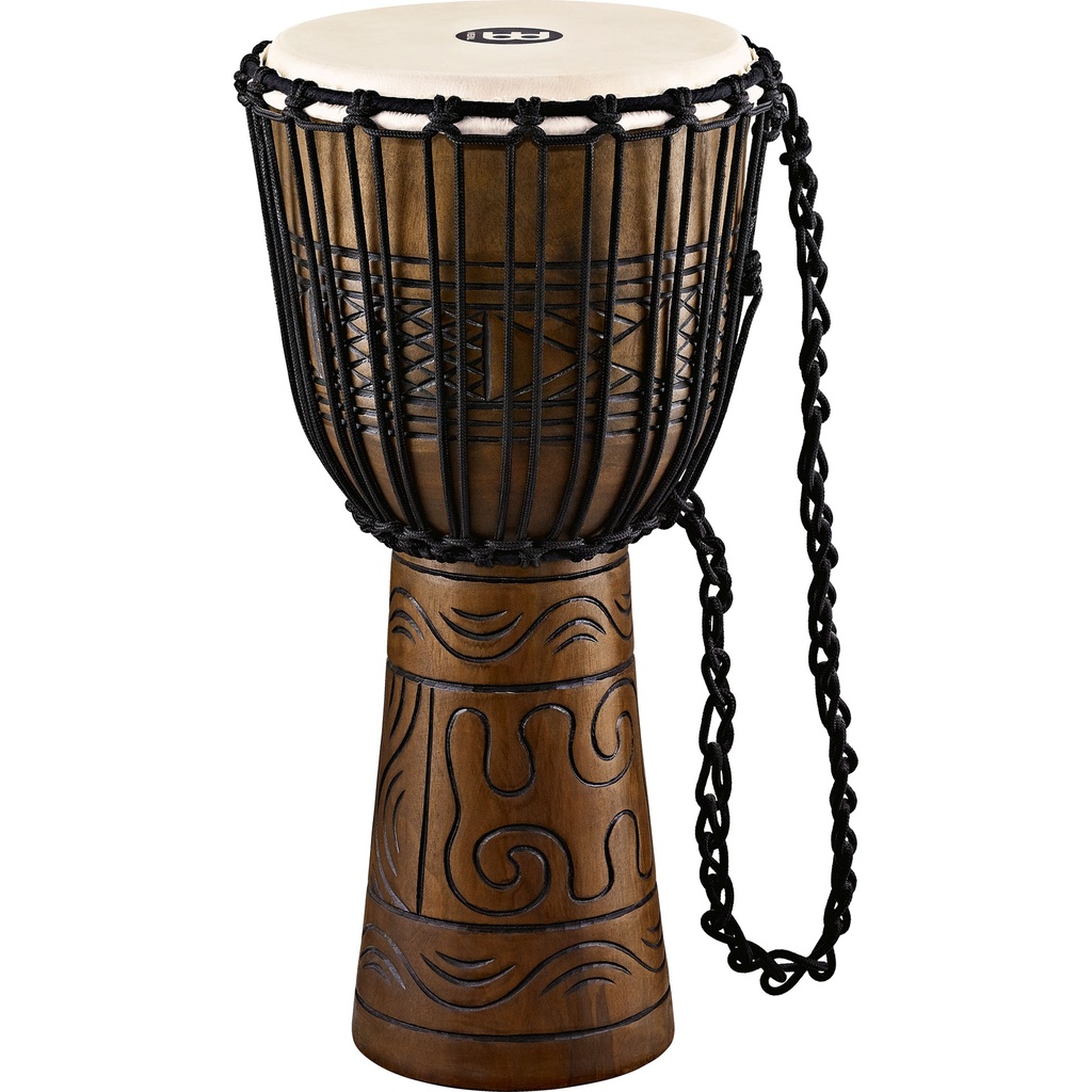 Meinl 12" Rope Tuned Headliner Artifact Series Wood Djembe