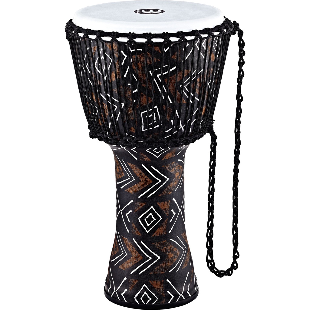 Meinl 12" Rope Tuned Travel Kanga Sarong Djembe w/ Synthetic Head
