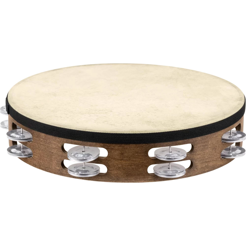 Meinl 12" Tamburello in Walnut Brown with Goat Skin Head