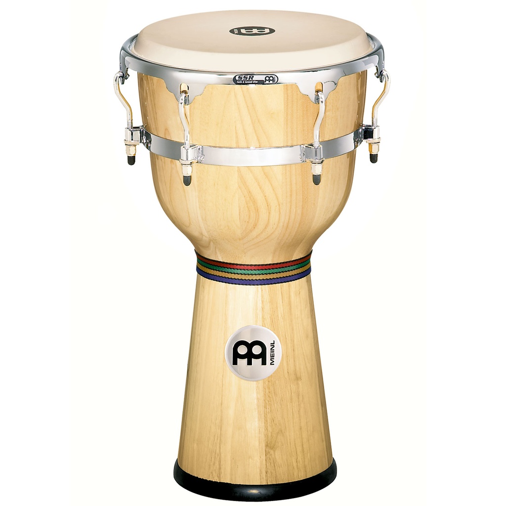 Meinl 12" x 24 1/4" Floatune Wood Djembe Natural