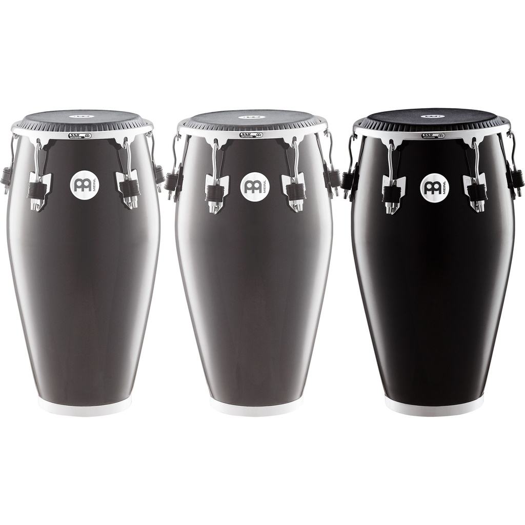 Meinl 12.5" Fibercraft Tumba in Black w/ Fiberskyn Head