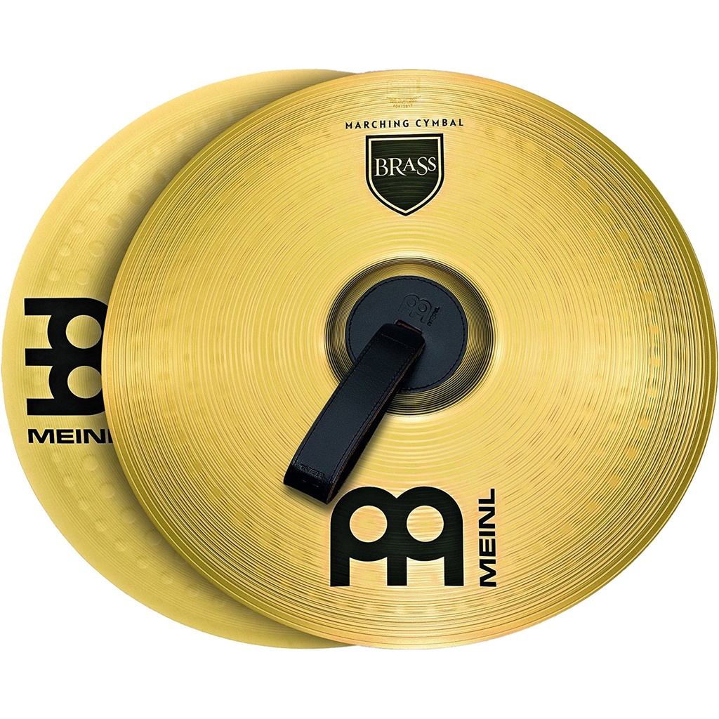 Meinl 13" Medium Brass Student Marching Cymbals