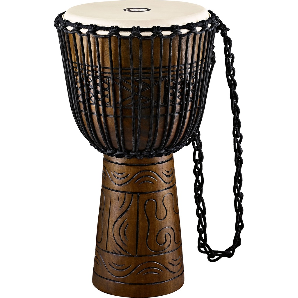 Meinl 13" Rope Tuned Headliner Artifact Series Wood Djembe