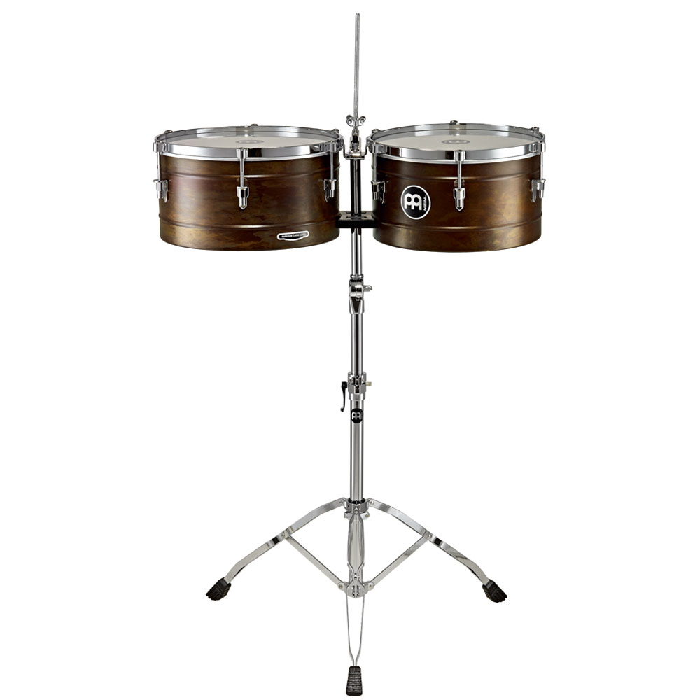 Meinl 14" & 15" Marathon Timbales-Antique Matte