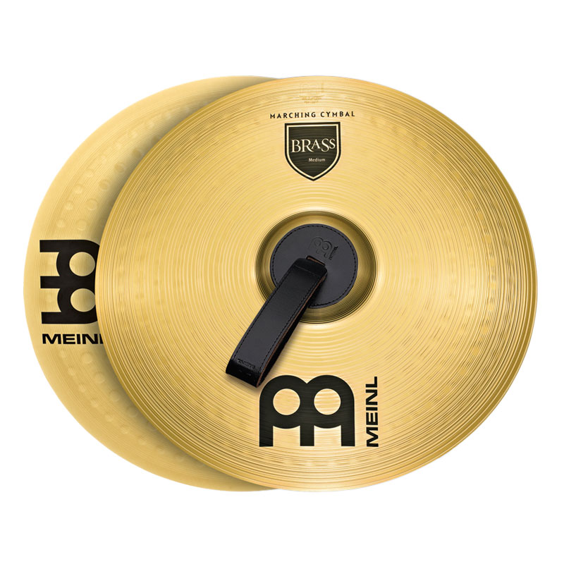 Meinl 14" Medium Brass Student Marching Cymbals