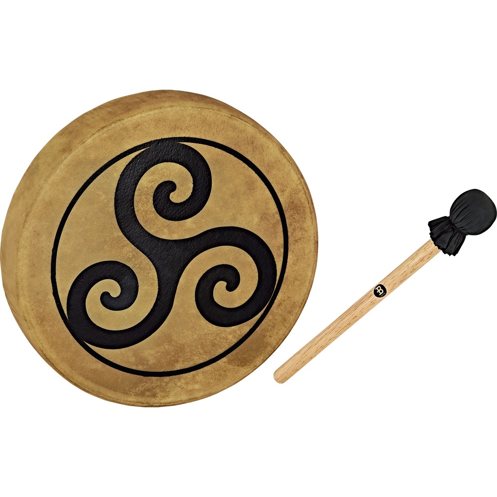 Meinl 15" Hoop Drum w/ Triskele Symbol