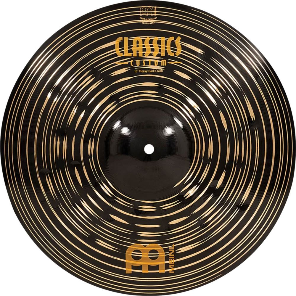 Meinl 16" Classics Custom Dark Heavy Crash Cymbal