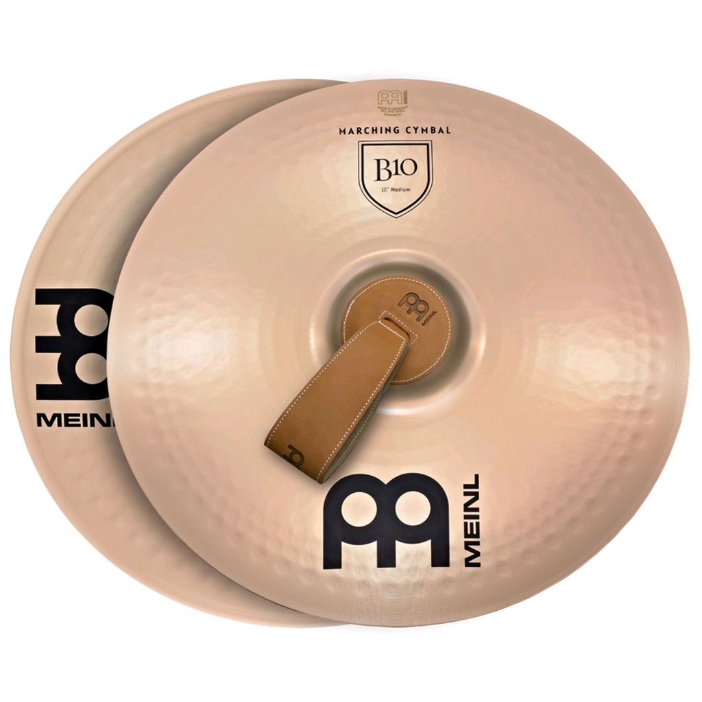 [MA-B10-16M] Meinl 16" Medium B10 Marching Cymbals (pair)