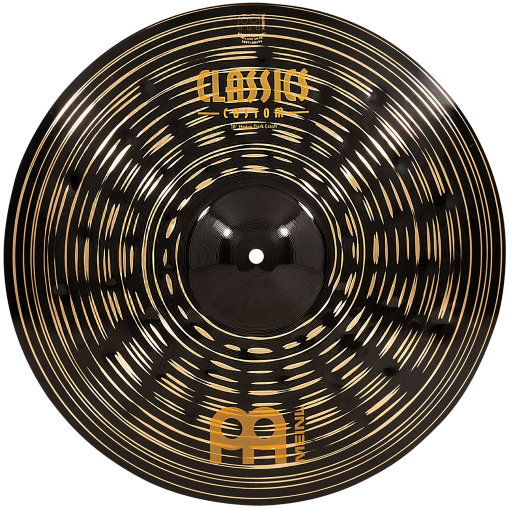 Meinl 18" Classics Custom Dark Heavy Crash Cymbal