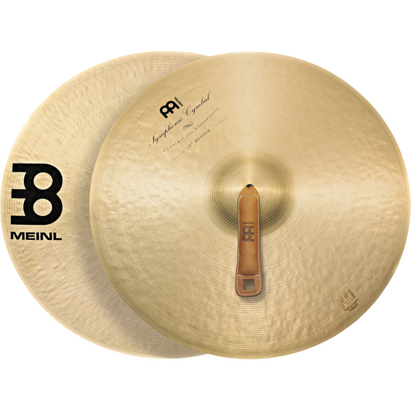 Meinl 18" Medium Symphonic Crash Cymbals (pair)