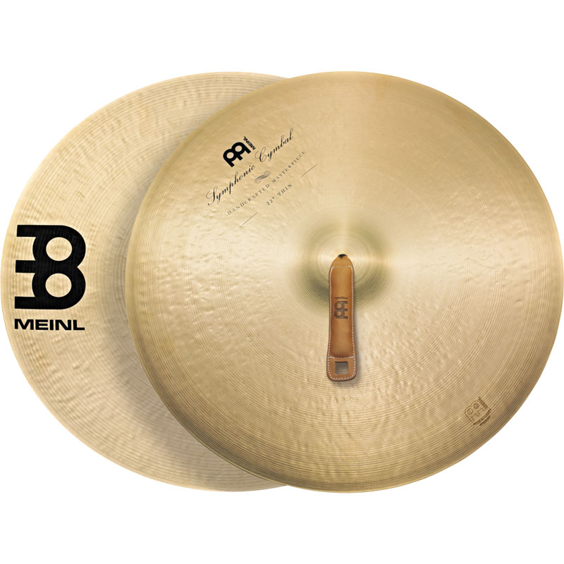 Meinl 22" Thin Symphonic Crash Cymbals (pair)