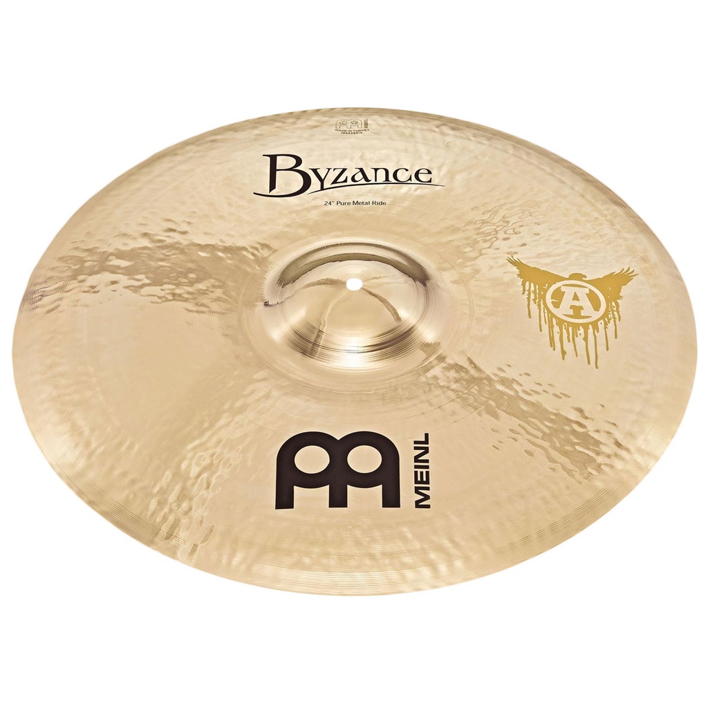 Meinl 24" Byzance Brilliant Pure Metal Ride Cymbal