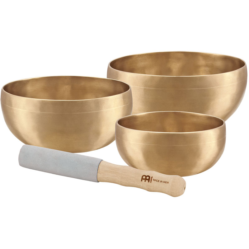 Meinl 3-Piece Universal Singing Bowl Set (Large Bowls)