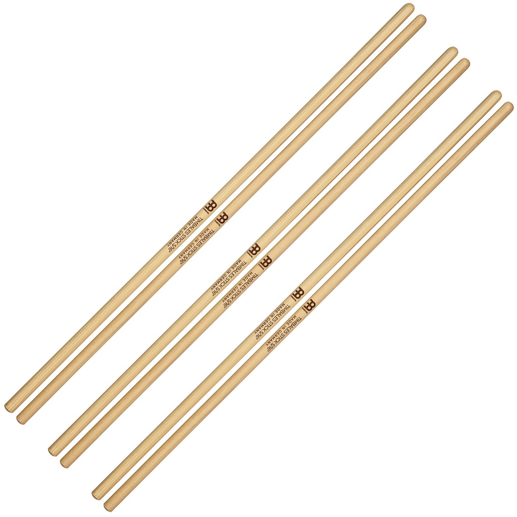 Meinl 5/16" Hickory Timbales Sticks (3 Pairs)