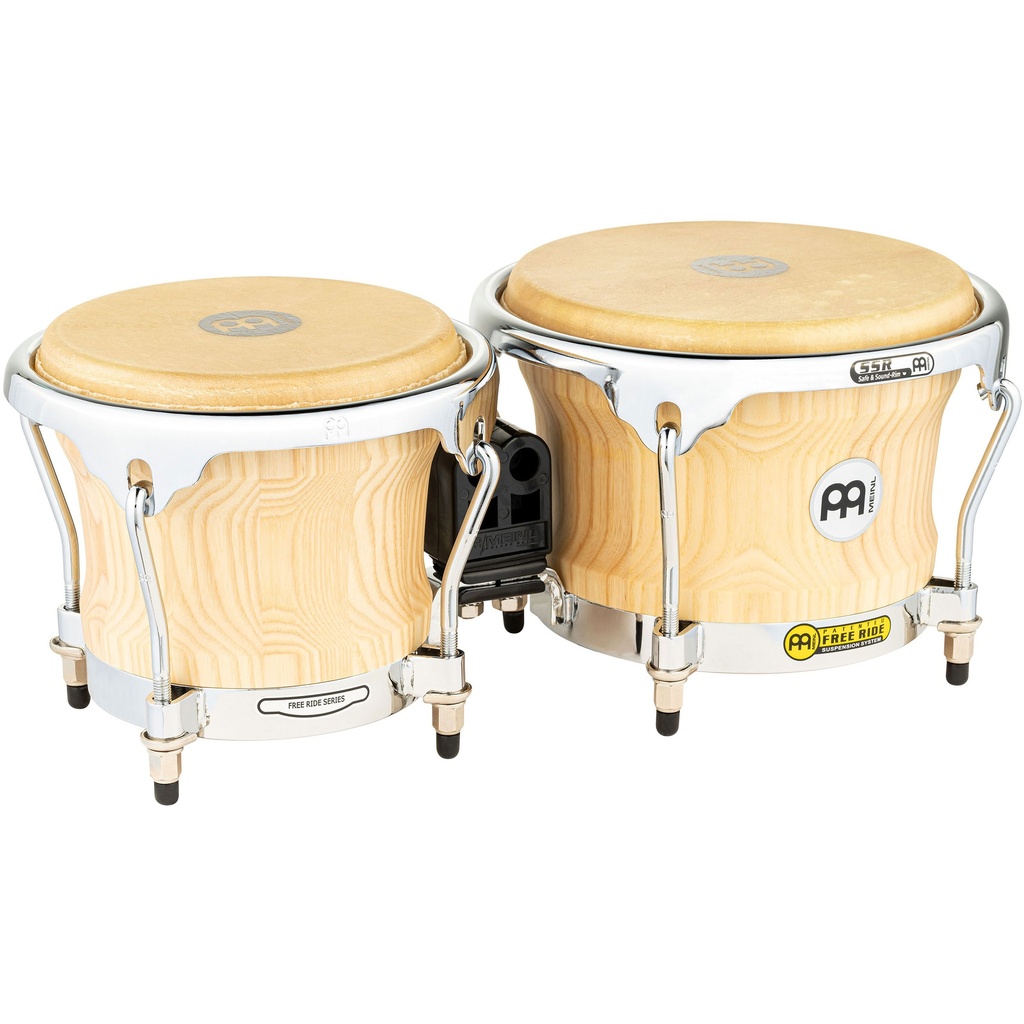Meinl 7" & 8 1/2" Free Ride Wood Bongos