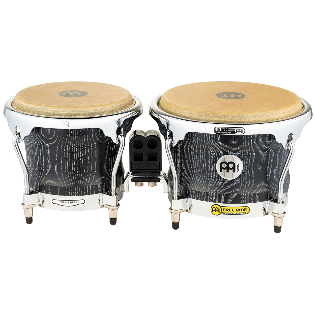 Meinl 7" & 8.5" Woodcraft Series Bongos in Vintage Black