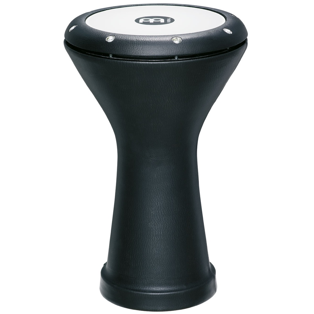 Meinl 8 1/2 x 17 1/8 Black Vinyl Aluminum Doumbek