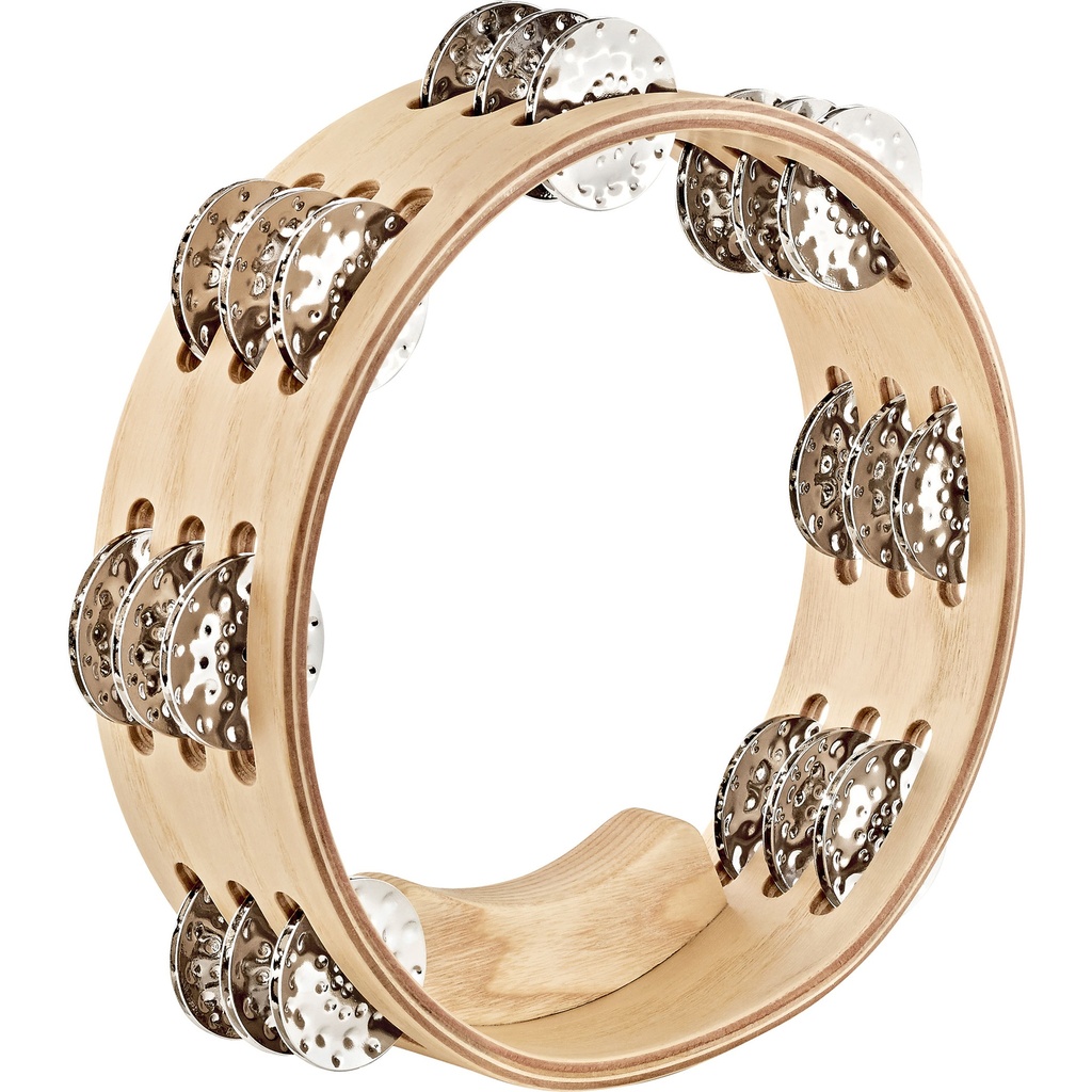 Meinl 8" Artisan Edition Compact Triple Row Steel Tambourine