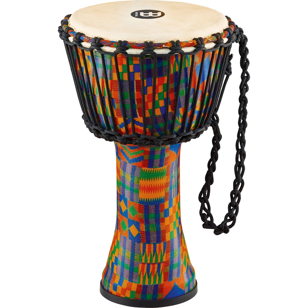Meinl 8" Rope-Tuned Travel Djembe Kenyan/Natural Head