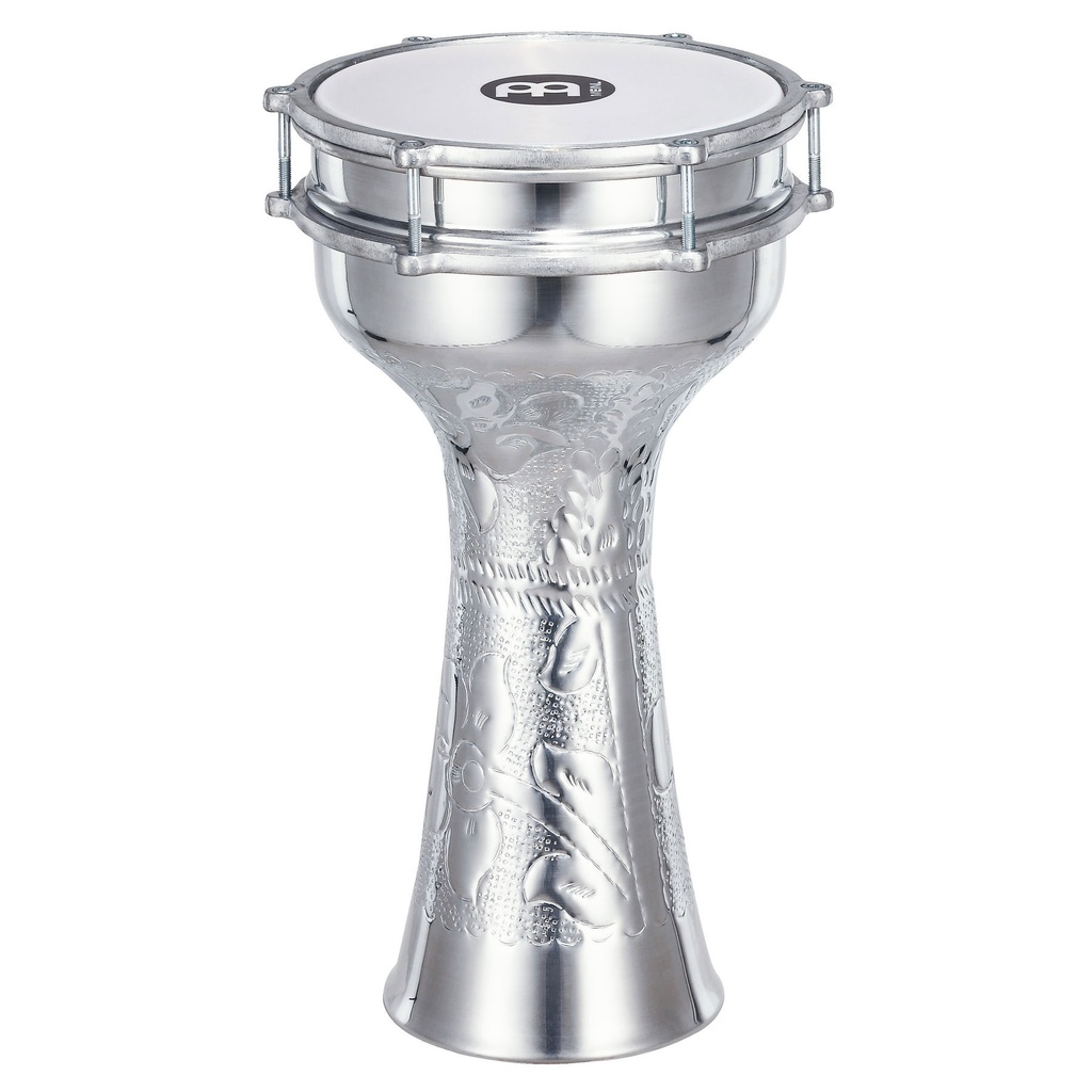 Meinl 8.25 x 16" Hand Held Aluminum Jingle Darbuka
