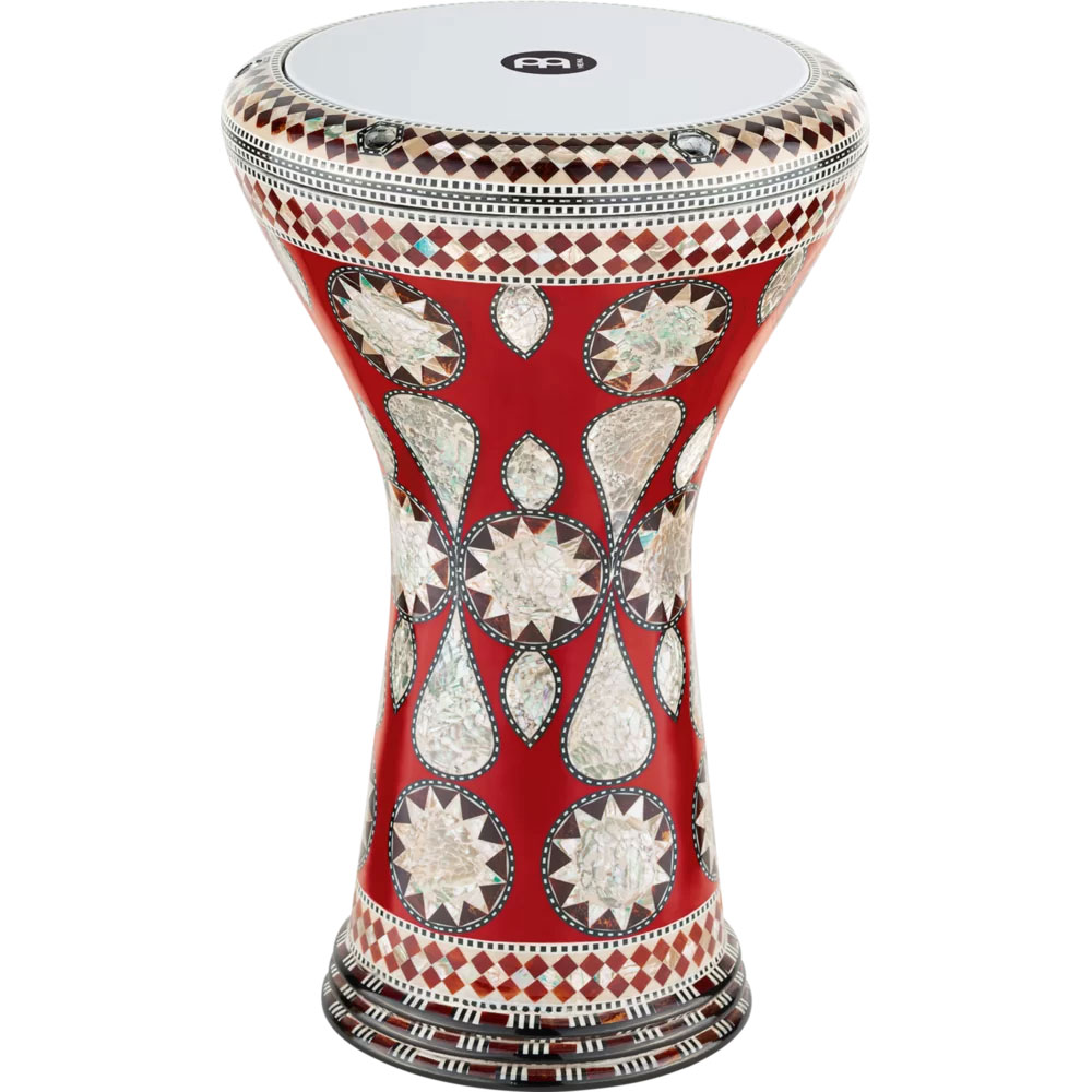 Meinl 8.75" Artisan Doumbek in White Burl Mosaic Imperial Finish