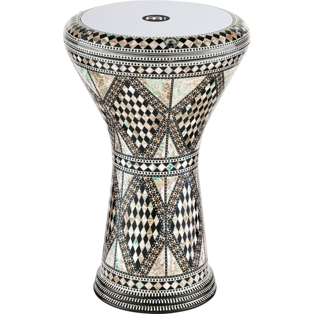 Meinl 8.75" Artisan Doumbek in White Burl Mosaic Royale Finish