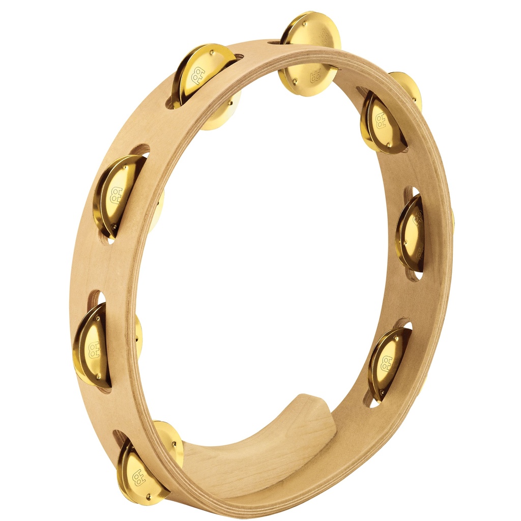 Meinl Artisan 1-Row Tambourine with Brass Jingles