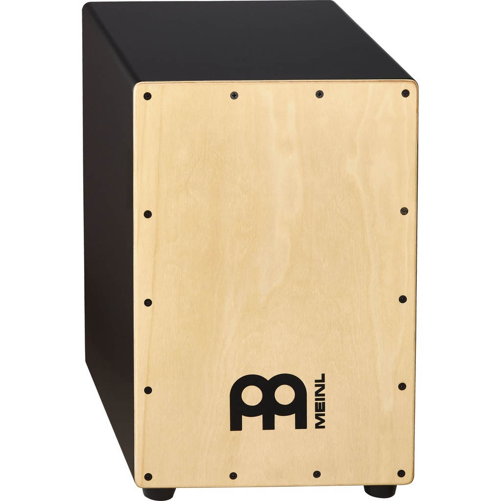 Meinl Black Headliner Snare Cajon w/ Maple Frontplate