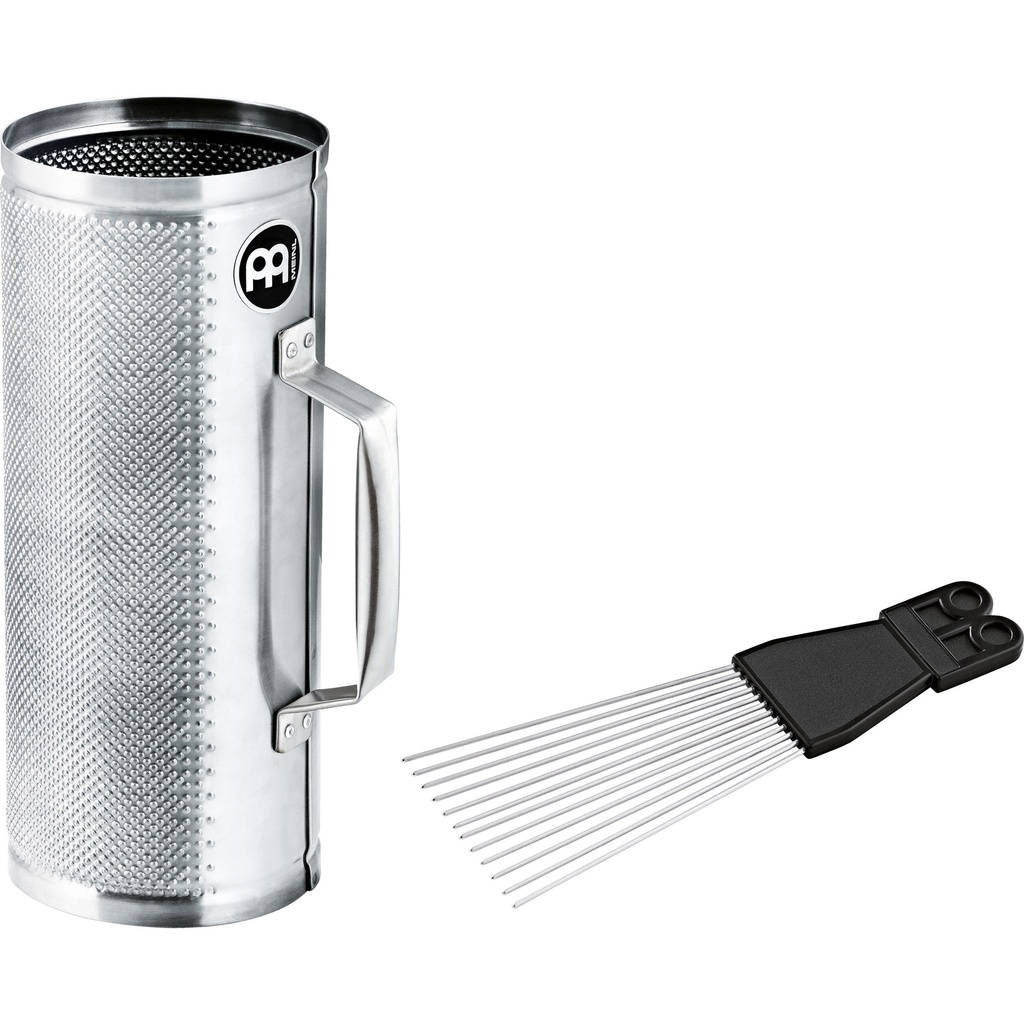 Meinl Brushed Steel Merengue Guira With MGS2 Scraper