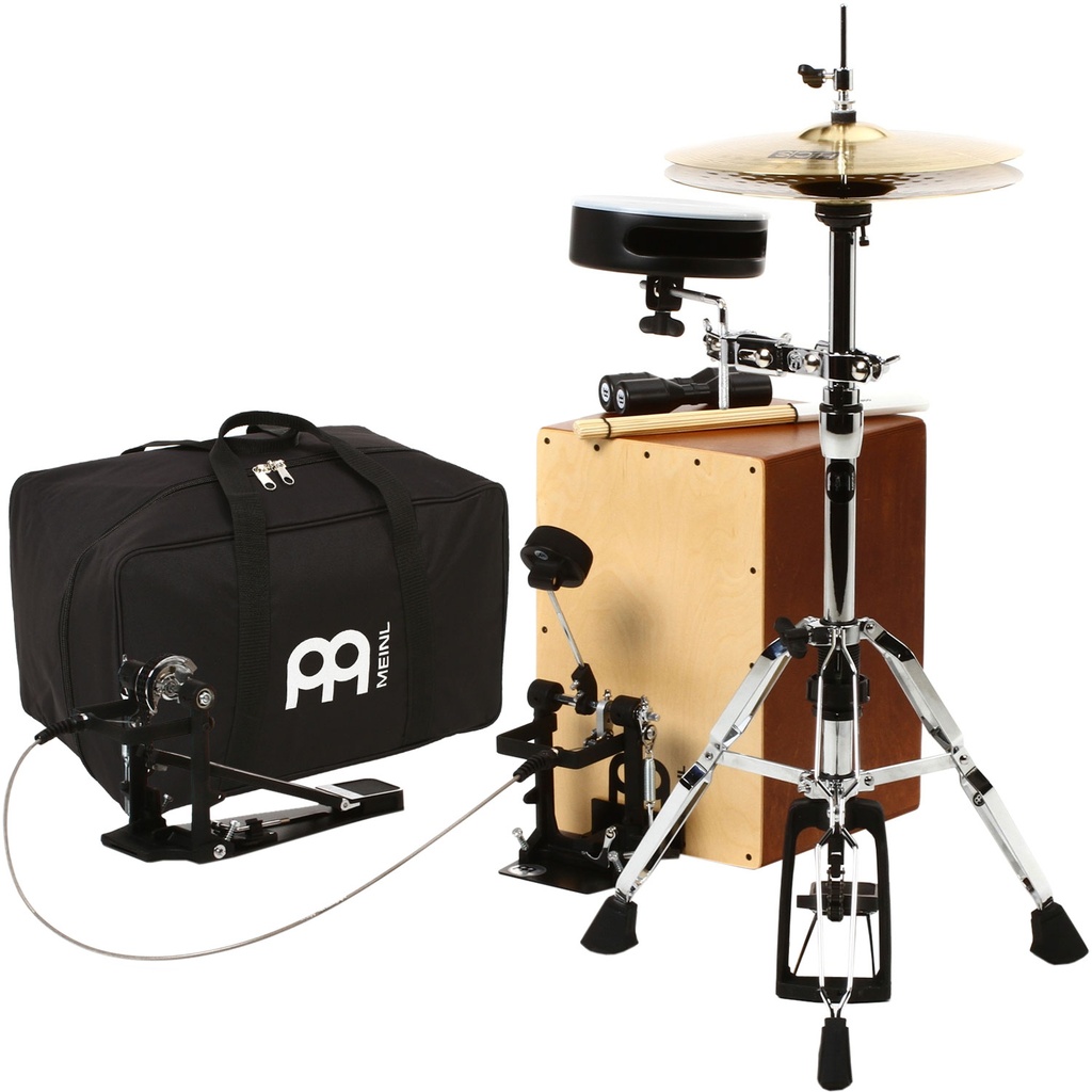 Meinl Cajon Drum Set Package with Cable Pedal